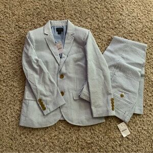 Crewcuts Thompson seersucker suit